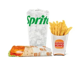 Fiery Buffalo Royal Crispy Wrap Meal