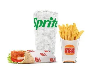 Spicy Royal Crispy Wrap Meal