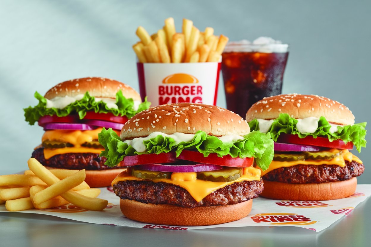 Burger King Flame Grilled Burger Menu